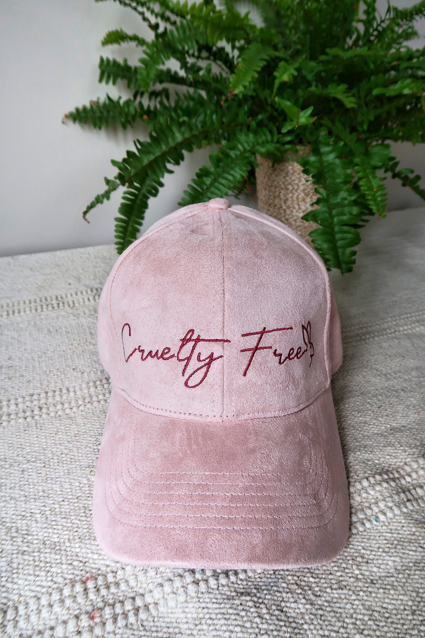 Cruelty Free Vegan plant based baseball Cap