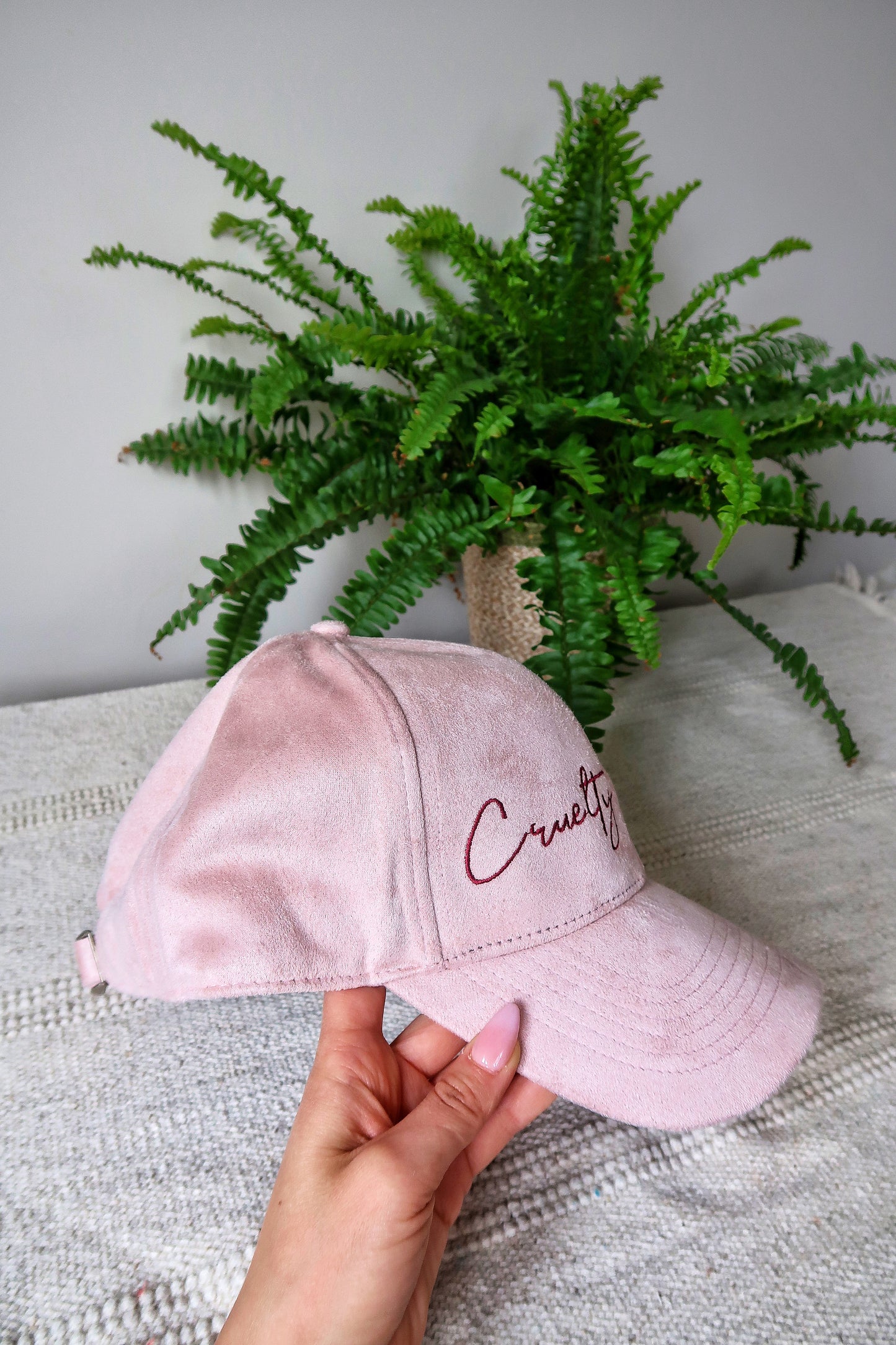 Cruelty Free Vegan plant based baseball Cap