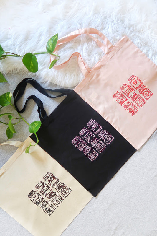 Vegan Plant Based Cotton Tote Bag