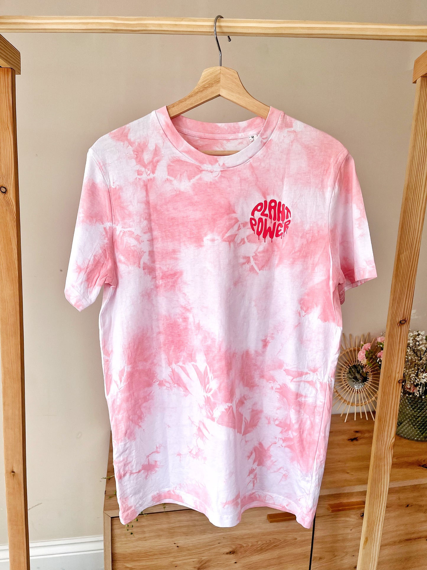 Unisex Plant Power Tie dye T-shirts