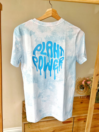 Unisex Plant Power Tie dye T-shirts