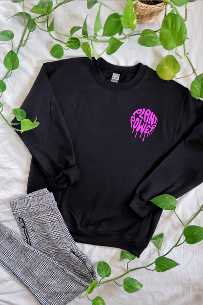 Plant Power Double sided Crewneck