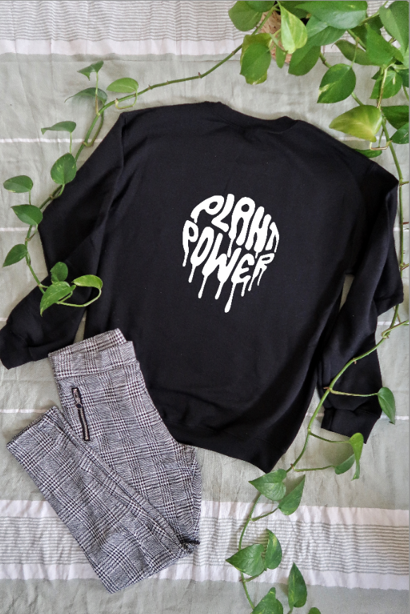 Plant Power Double sided Crewneck