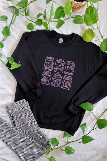 Plant Based Milks Unisex Crewneck Sweatshirt